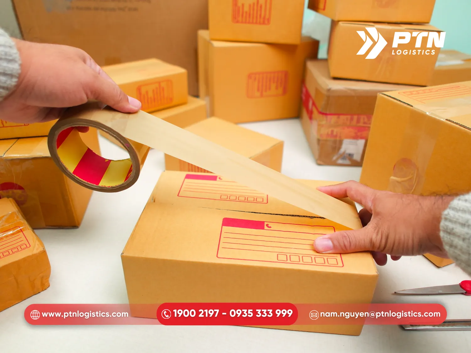 Các quy định về đóng gói hàng hóa