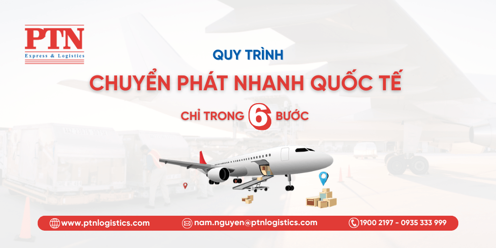 International express delivery in 6 steps