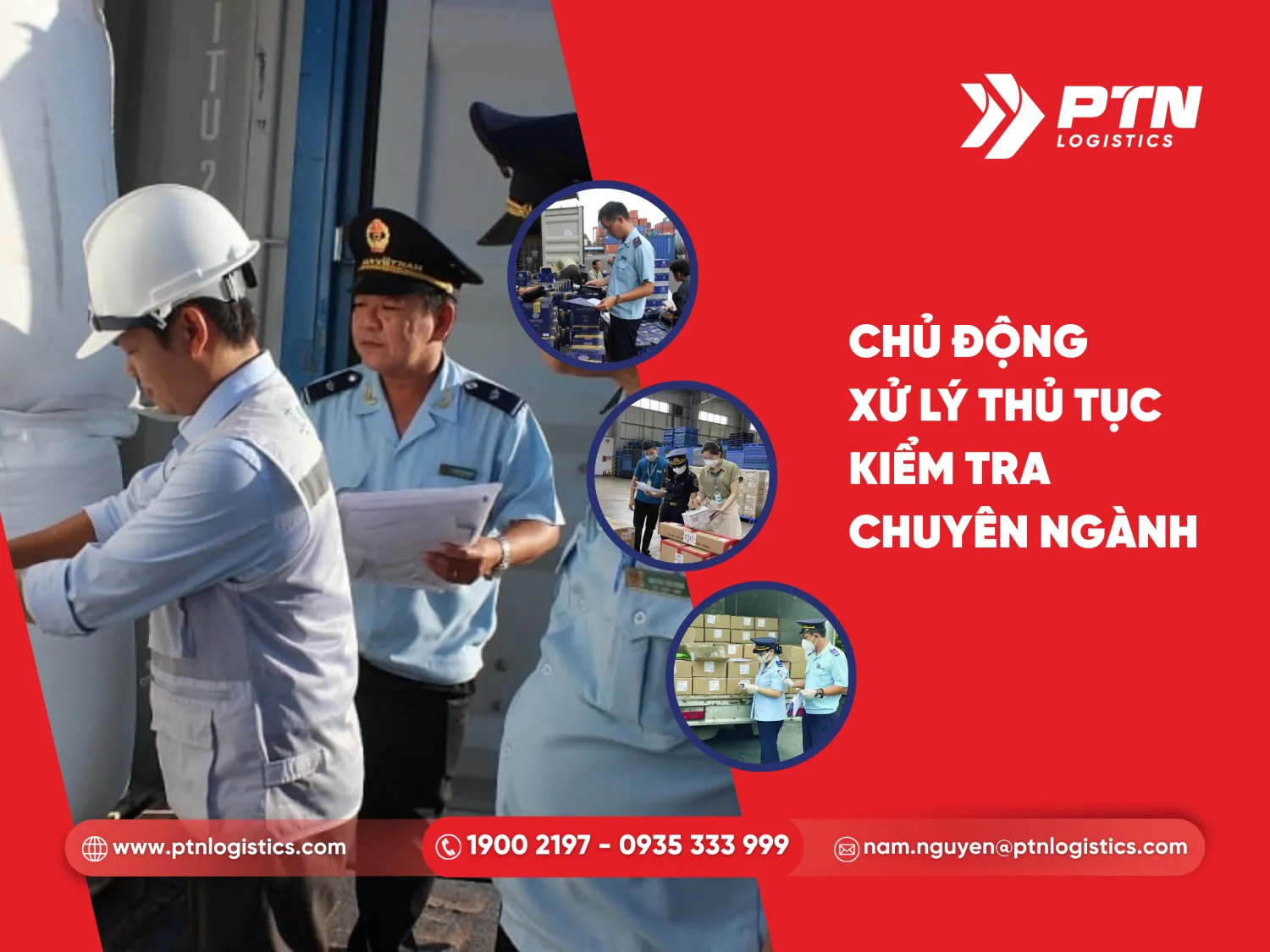 Chủ động xử lý các thủ tục kiểm tra chuyên ngành