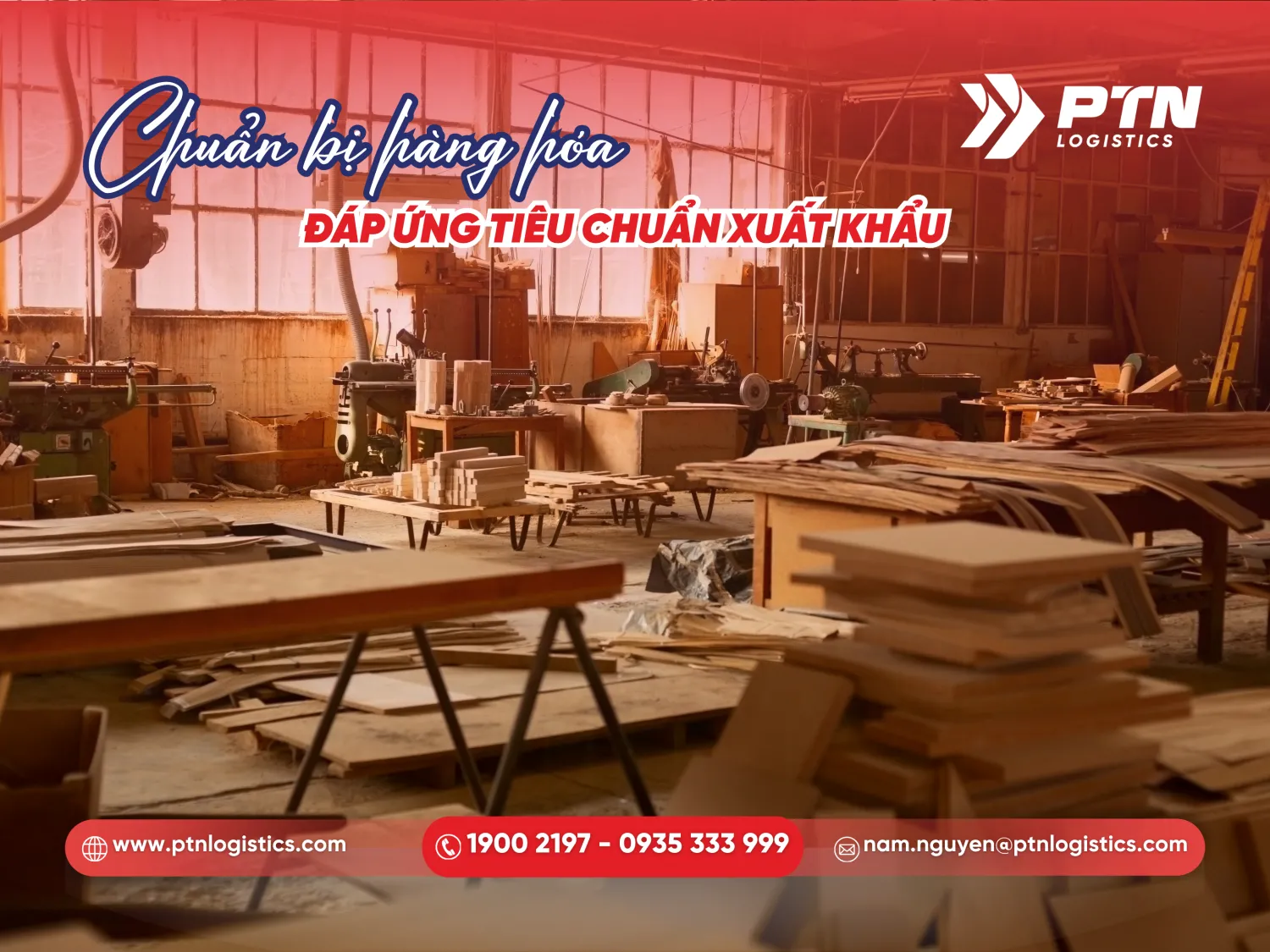 Chuẩn bị hàng hóa đảm bảo đáp ứng tiêu chuẩn xuất khẩu