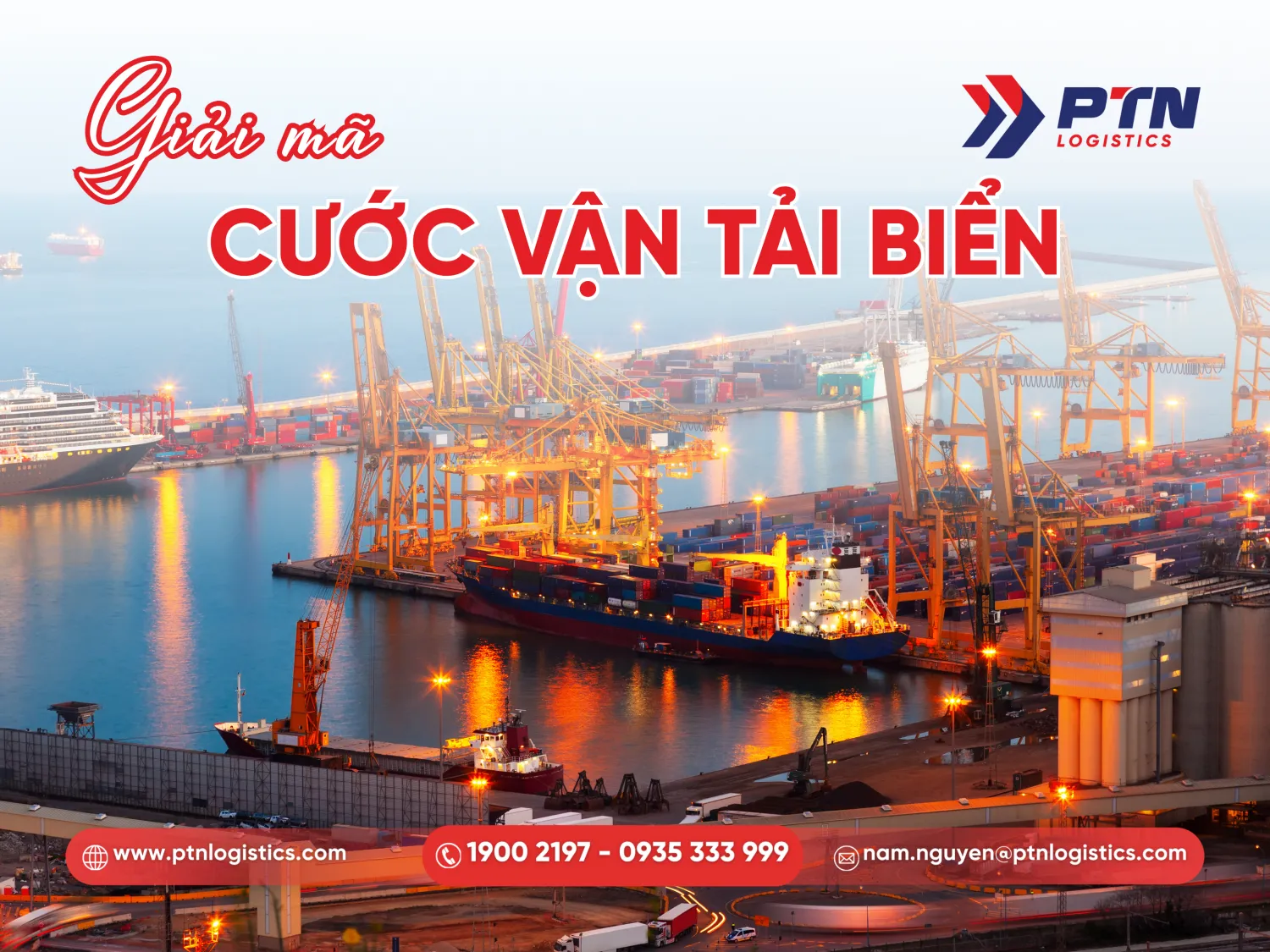 Cước vận tải biển là gì và cách tính như thế nào