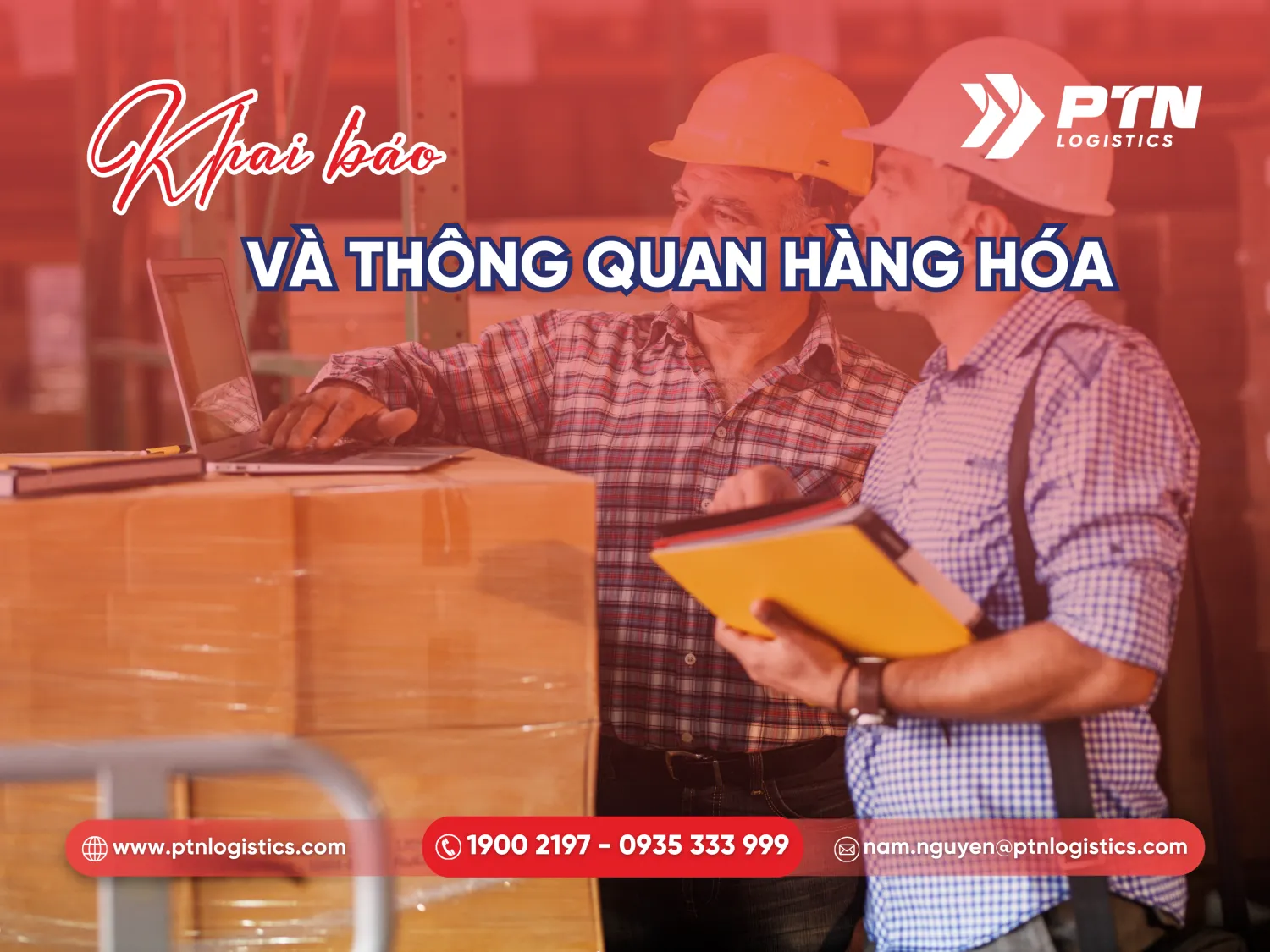 Khai báo và thông quan hàng hóa máy móc
