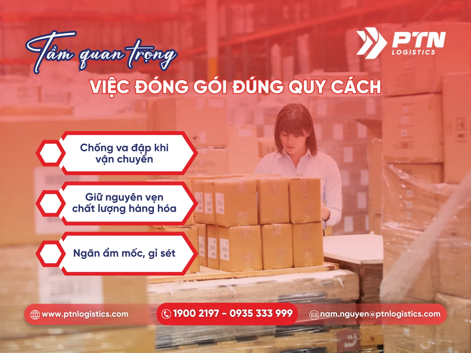 Tầm quan trọng của việc đóng gói đúng quy cách chuẩn quốc tế