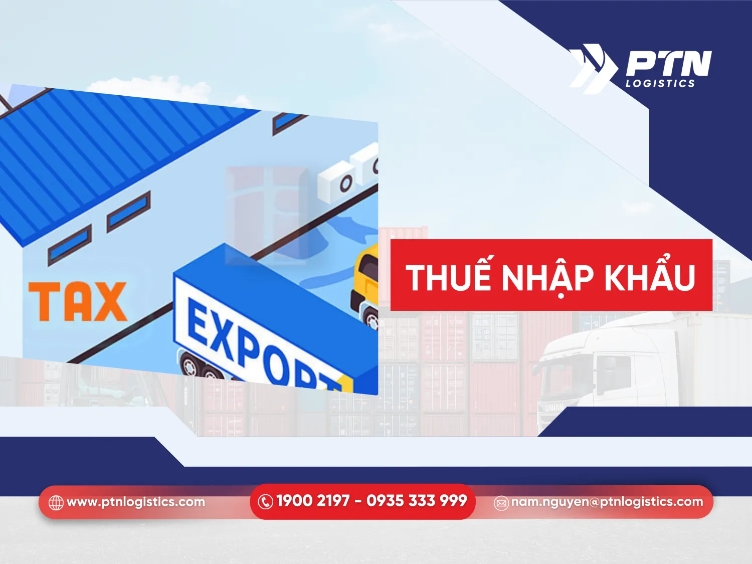 Thuế nhập khẩu là gì?