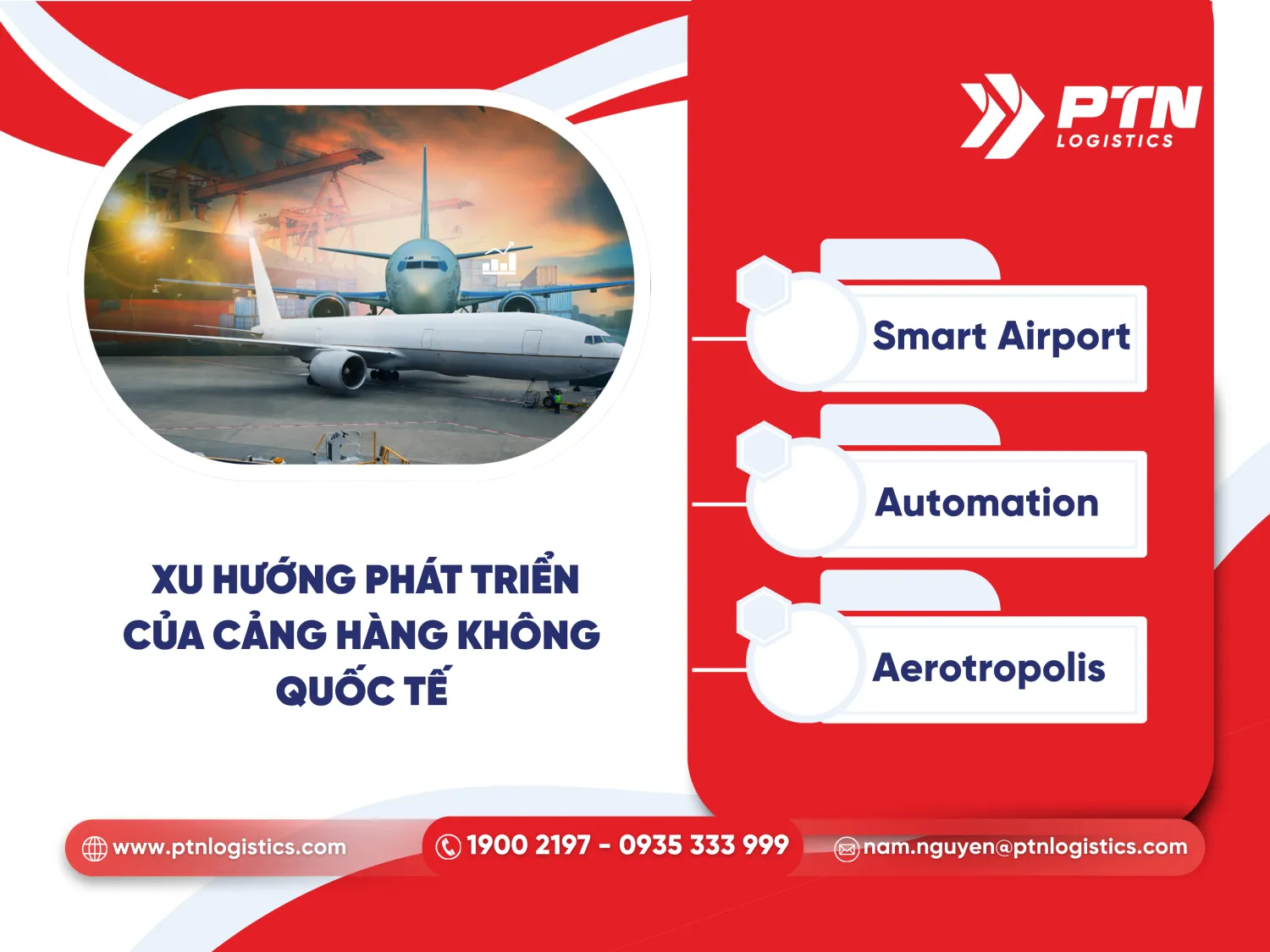 Xu hướng phát triển của cảng hàng không