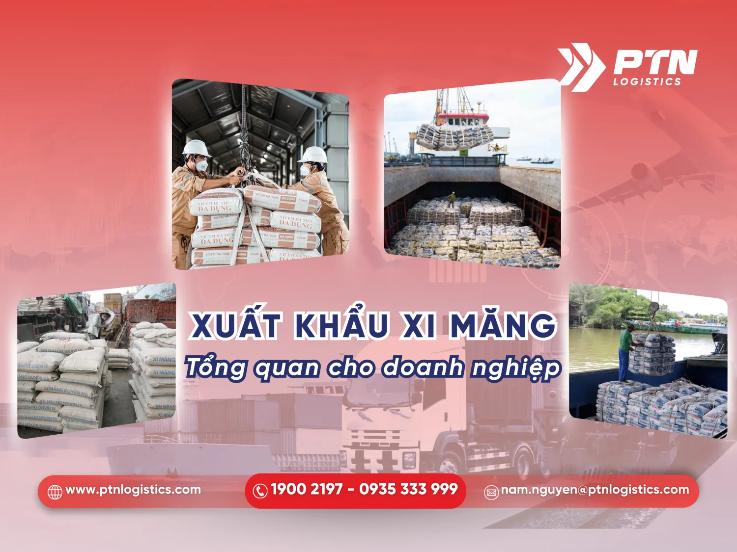 Dịch vụ xuất khẩu xi măng