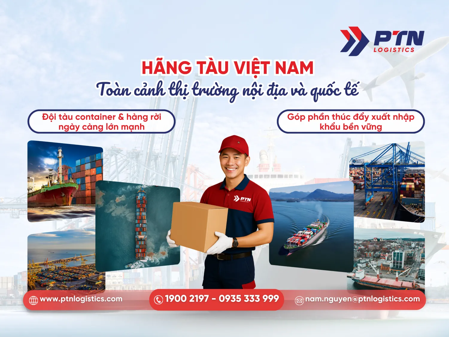 Hãng tàu Việt Nam: Toàn cảnh thị trường nội địa và quốc tế
