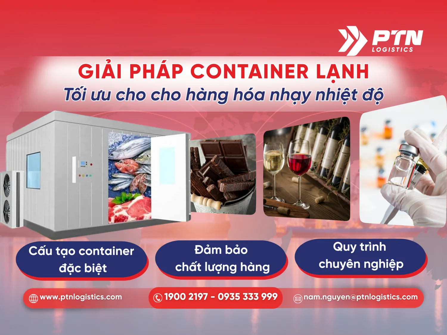 Tìm hiểu loại container nào phù hợp để vận chuyển hàng lạnh