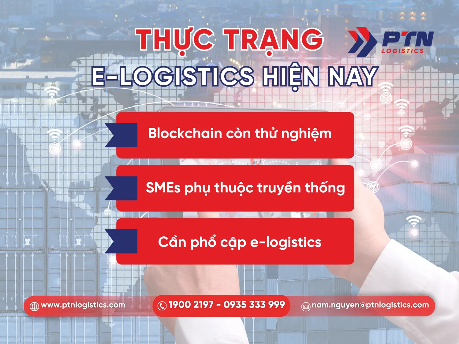 Tìm hiểu thực trạng về E Logistics hiện nay