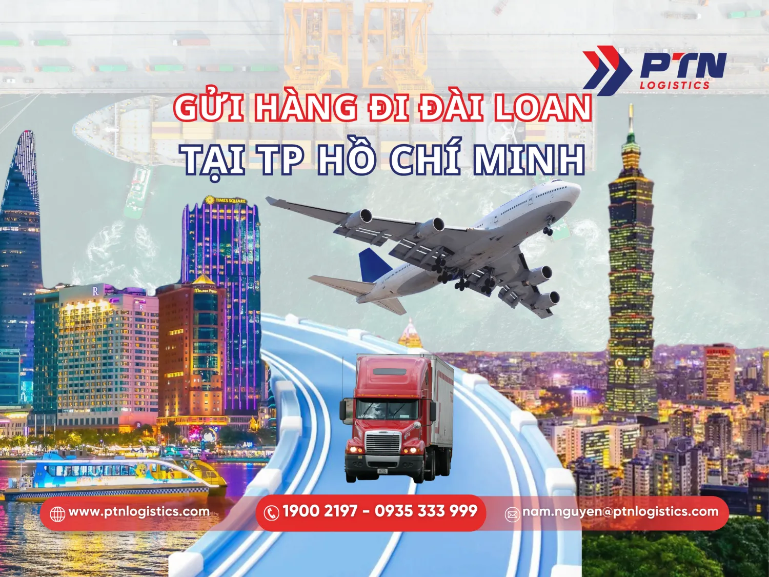Dịch vụ gửi hàng đi Đài Loan Tại TPHCM
