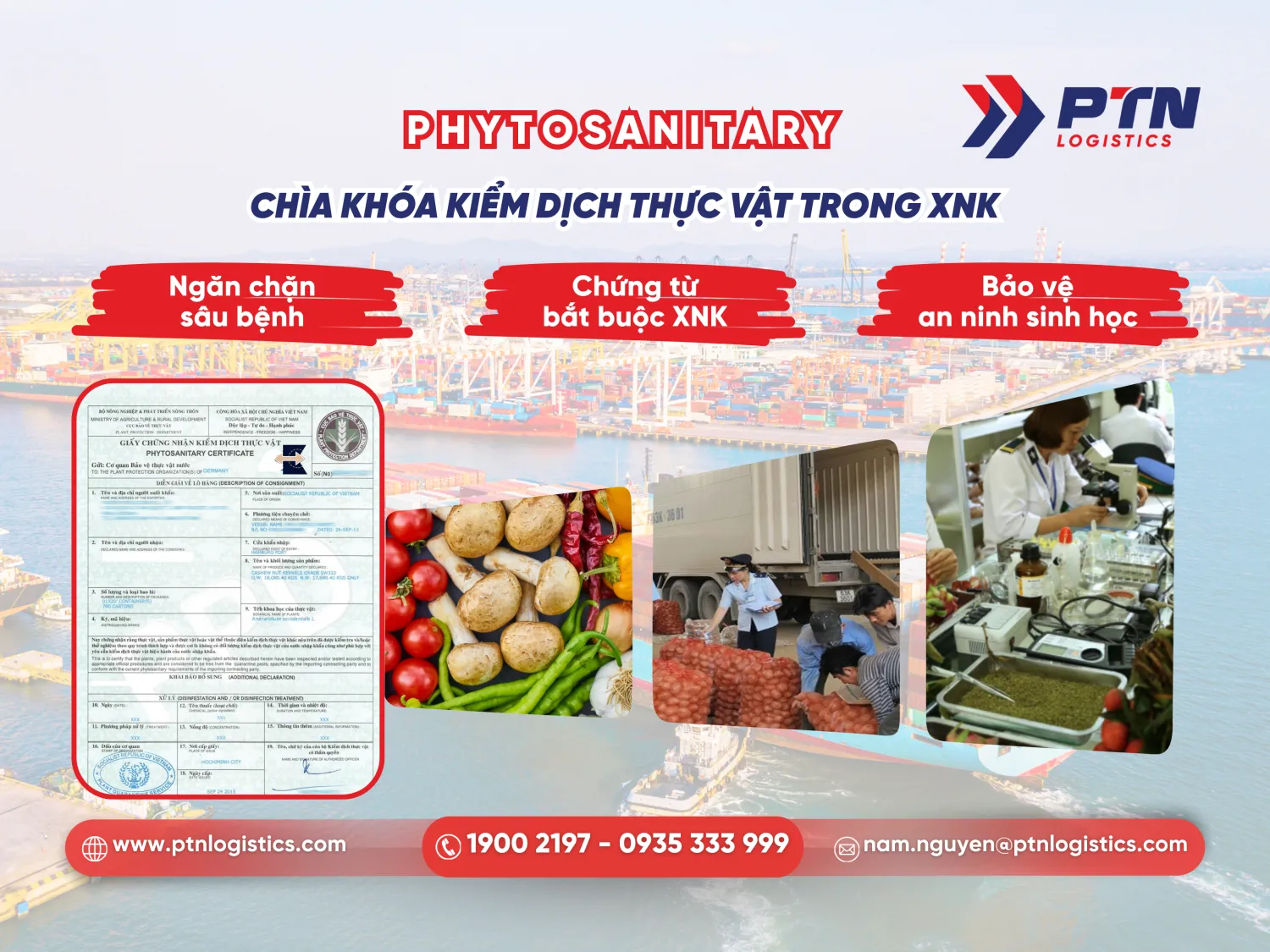 Phytosanitary - Chìa khóa kiểm dịch thực vật