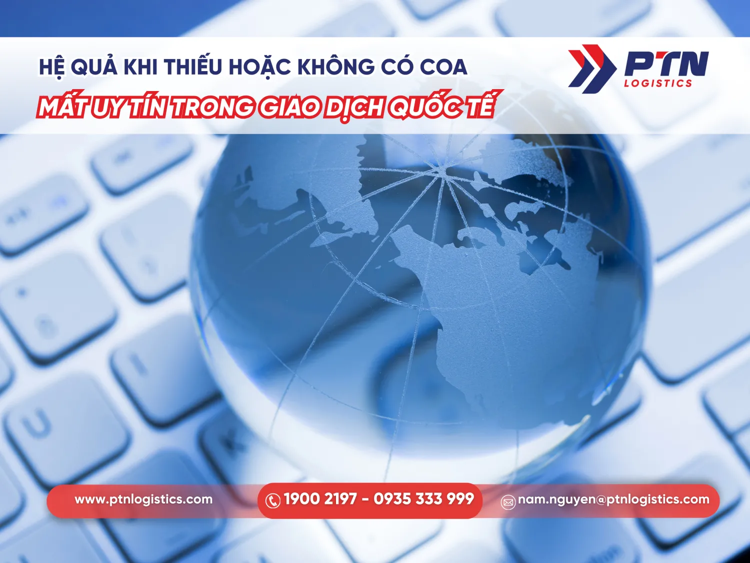 Thiếu COA sẽ làm mất uy tín trong giao dịch quốc tế