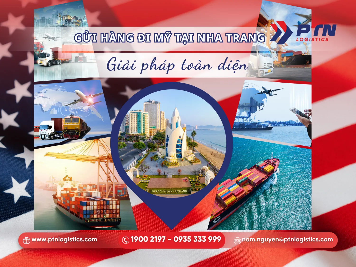Dịch vụ gửi hàng đi Mỹ tại Nha Trang