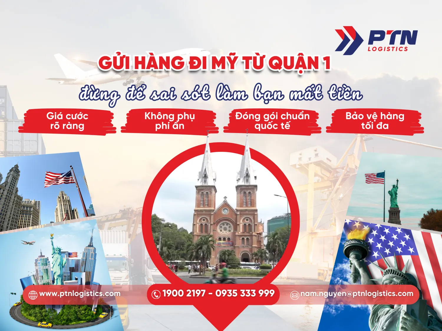 Gửi hàng đi Mỹ từ Quận 1, đừng để sai sót làm bạn mất tiền