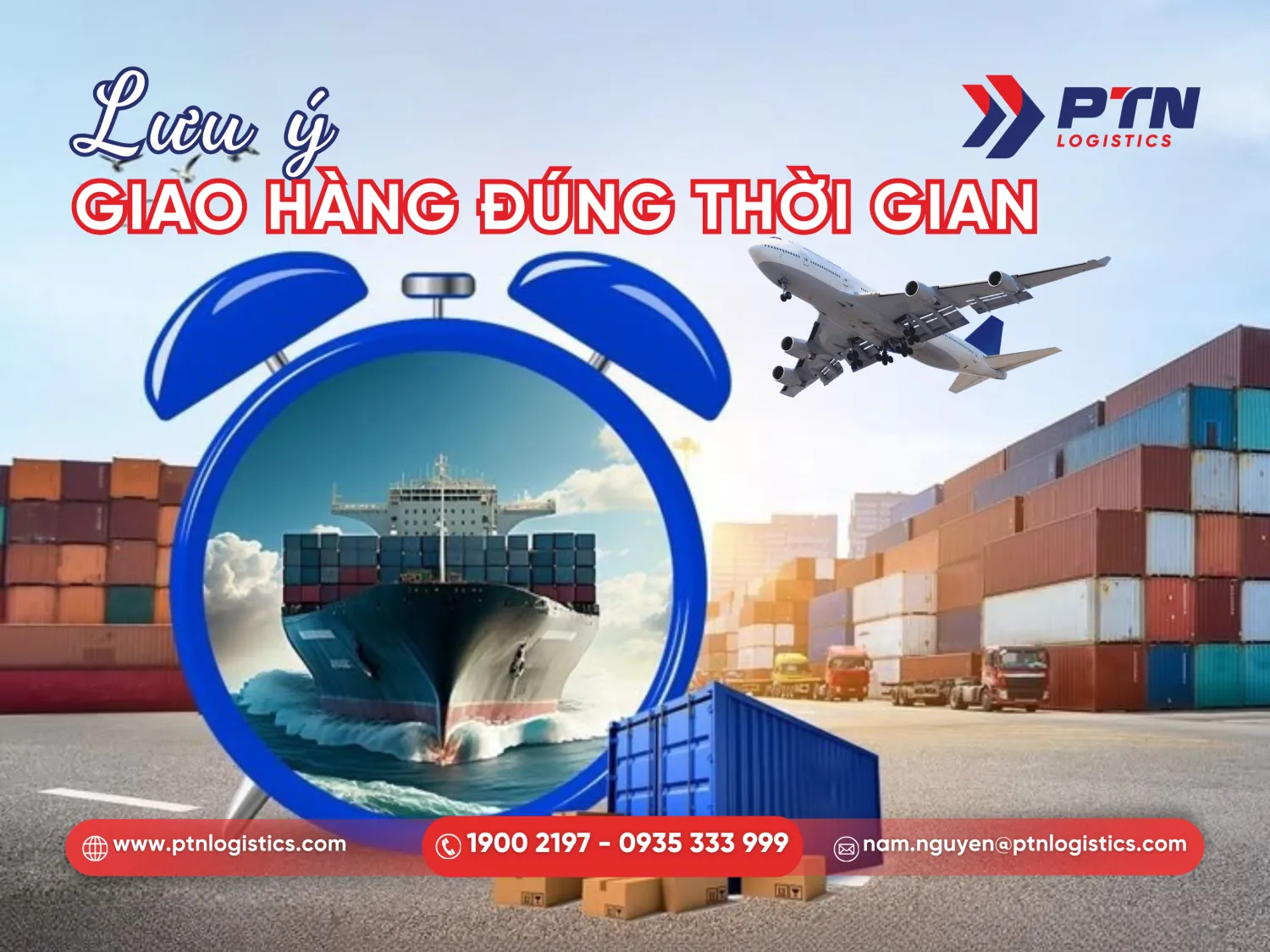 Những lưu ý giao hàng đúng thời gian 