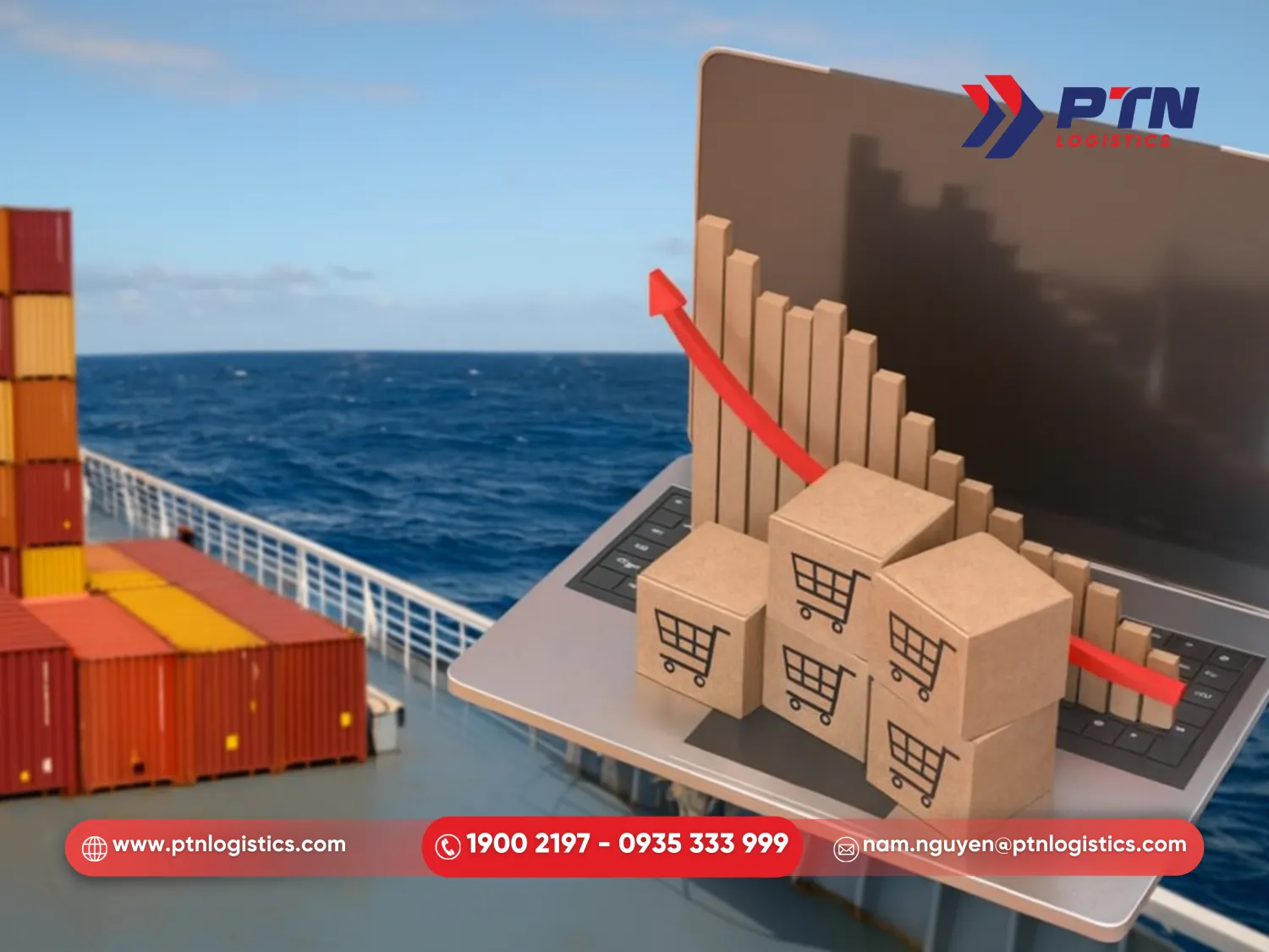 Gửi hàng đi Mỹ bằng đường biển theo phương thức gom hàng là giải pháp kinh tế nhát cho các lô hàng không xếp đầy cont