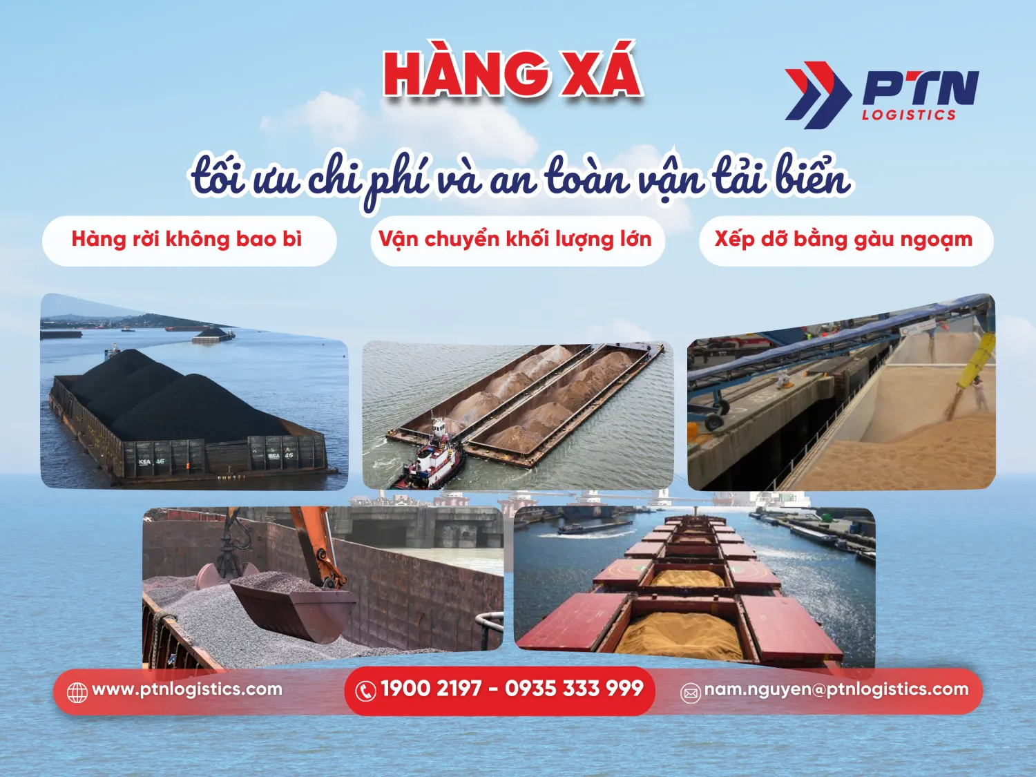 Hàng xá là gì? Tối ưu chi phí và an toàn vận tải biển