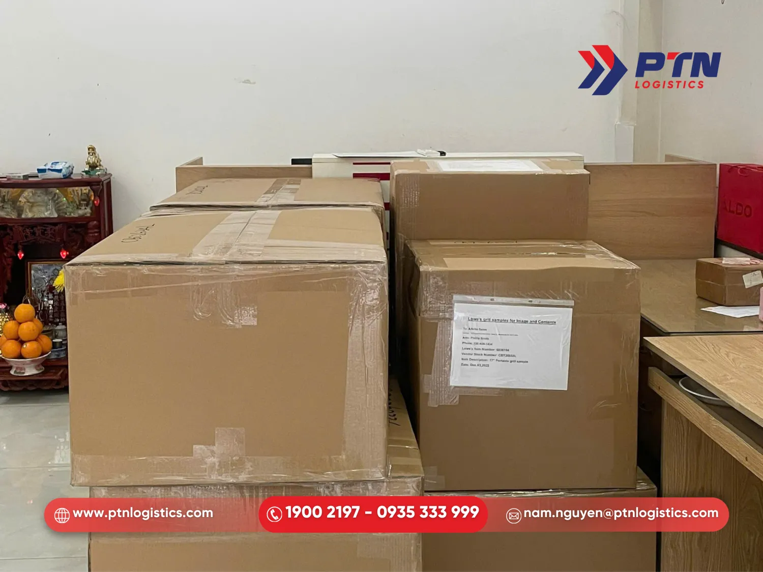 Lựa chọn PTN cho quy trình vận chuyển