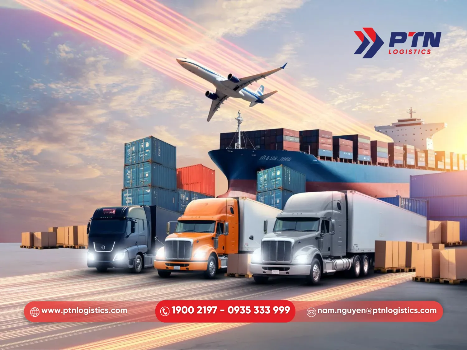 PTN Logistics là một công ty FWD uy tín với hơn 15 năm kinh nghiệm thực chiến