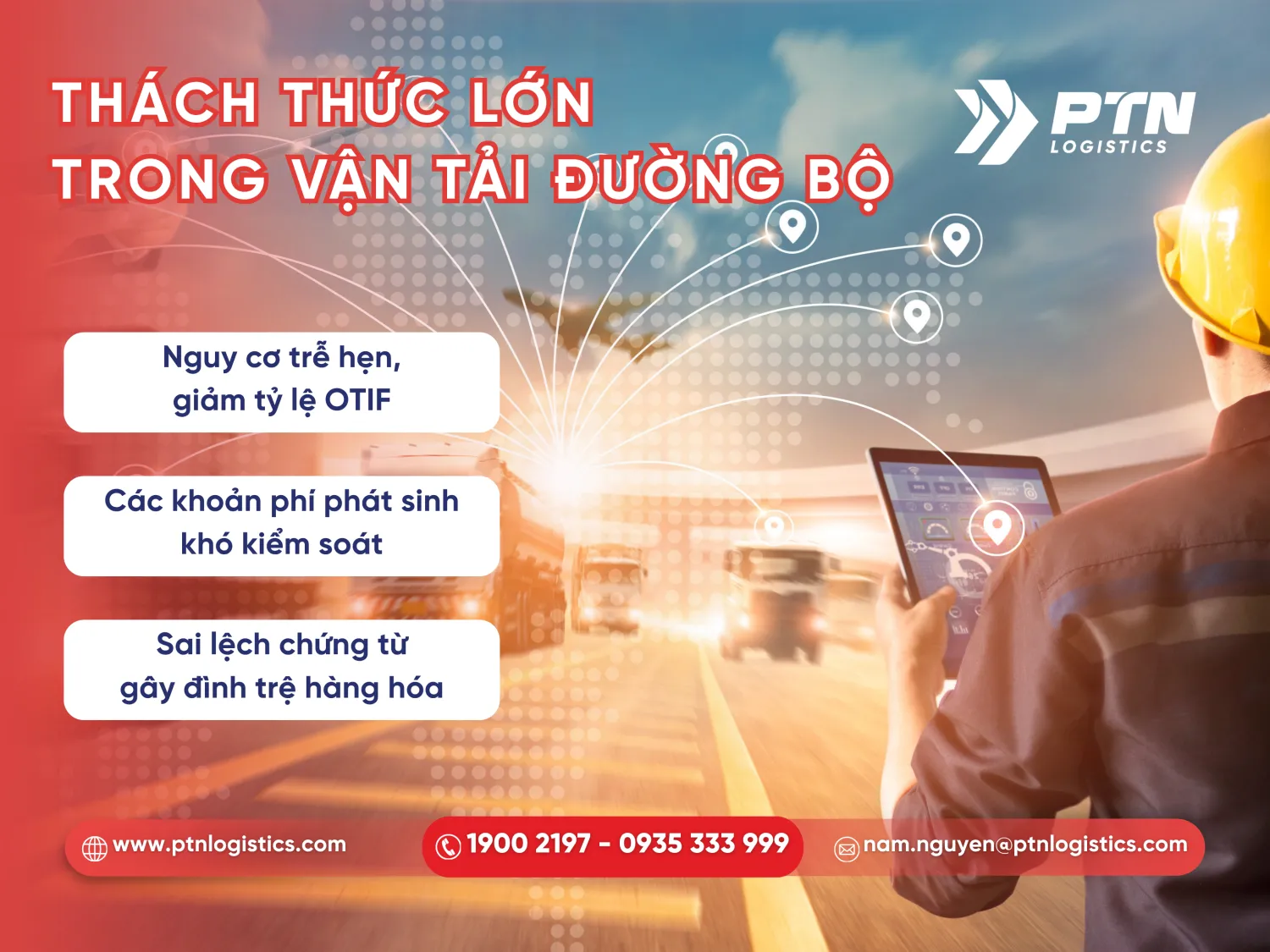 Vấn đề thường gặp trong quản lý vận tải đường bộ