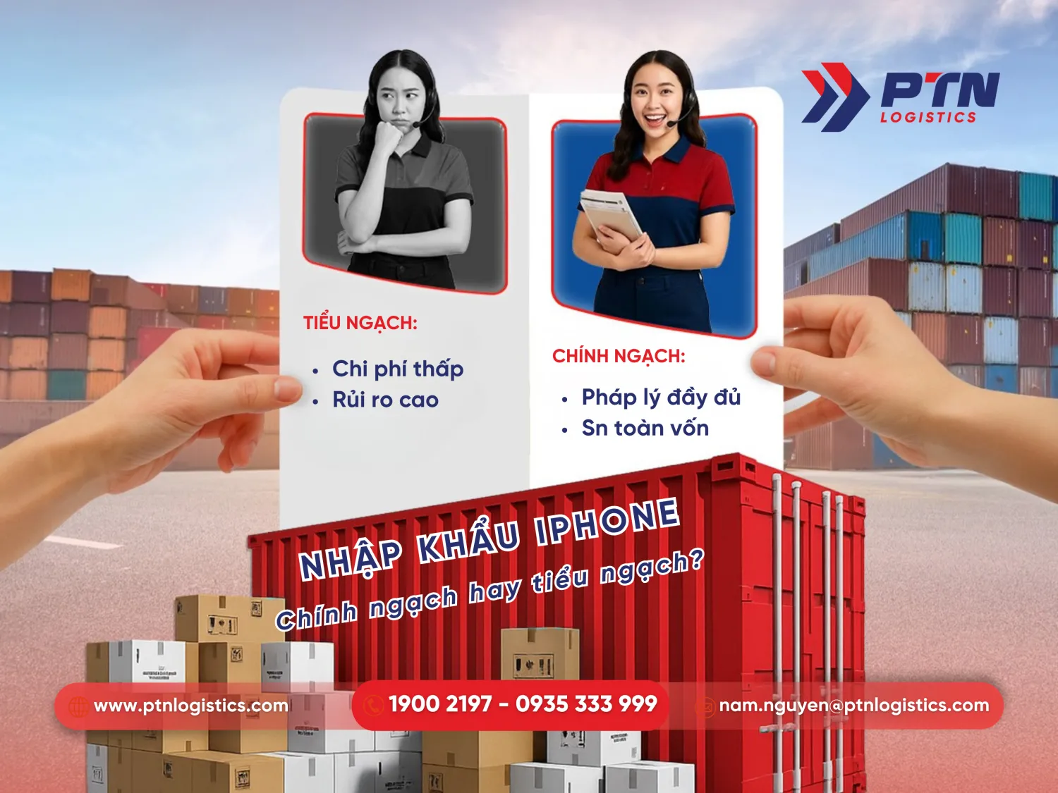 Cần phân biệt nhập khẩu chính ngạch và tiêu ngạch