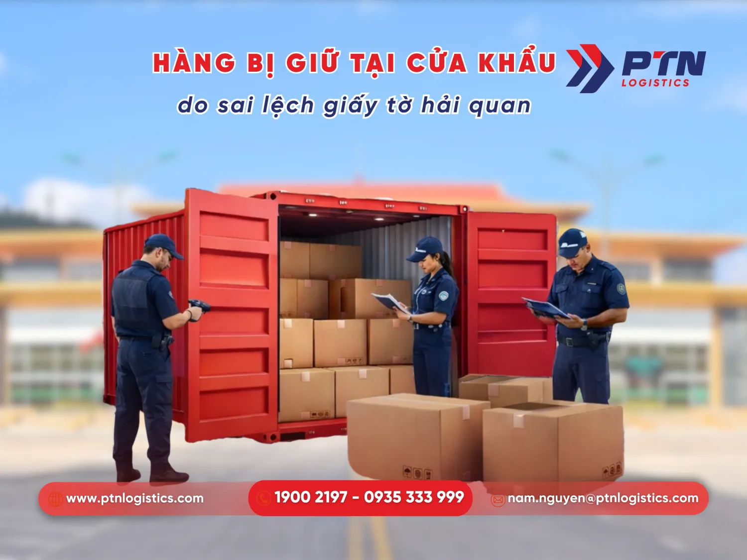 Những rủi ro hàng bị hải quan giữ lại