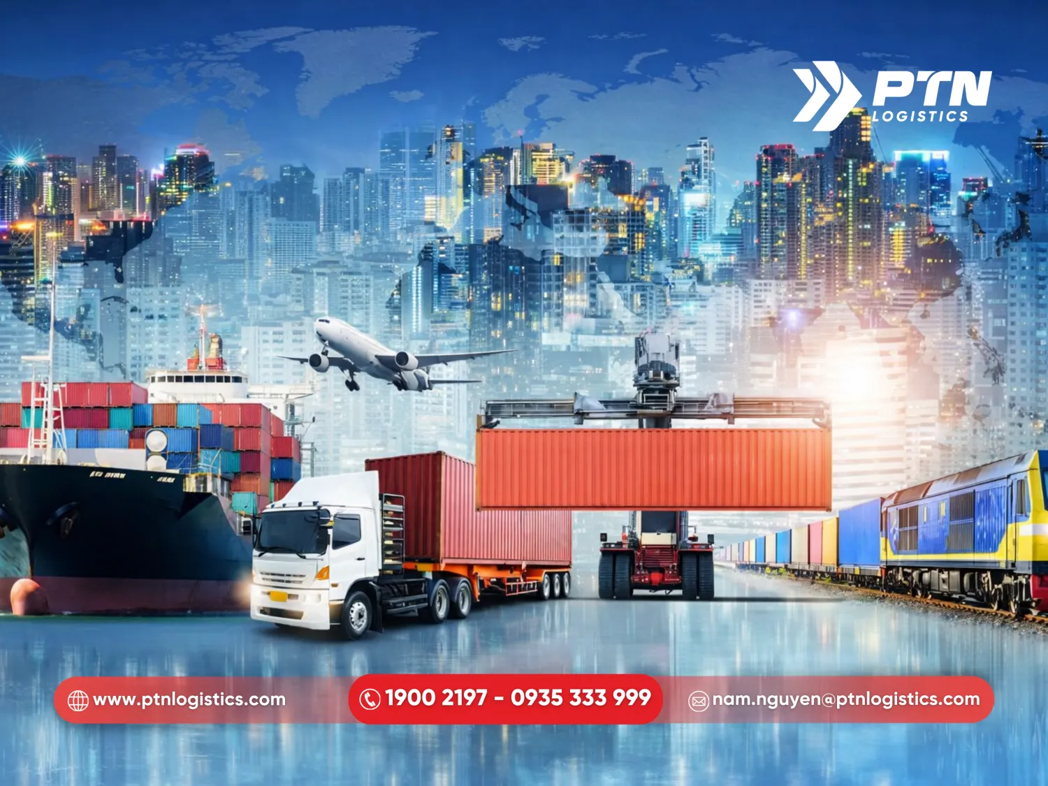 Phương thức vận chuyển hàng hóa tuyến Bắc Nam