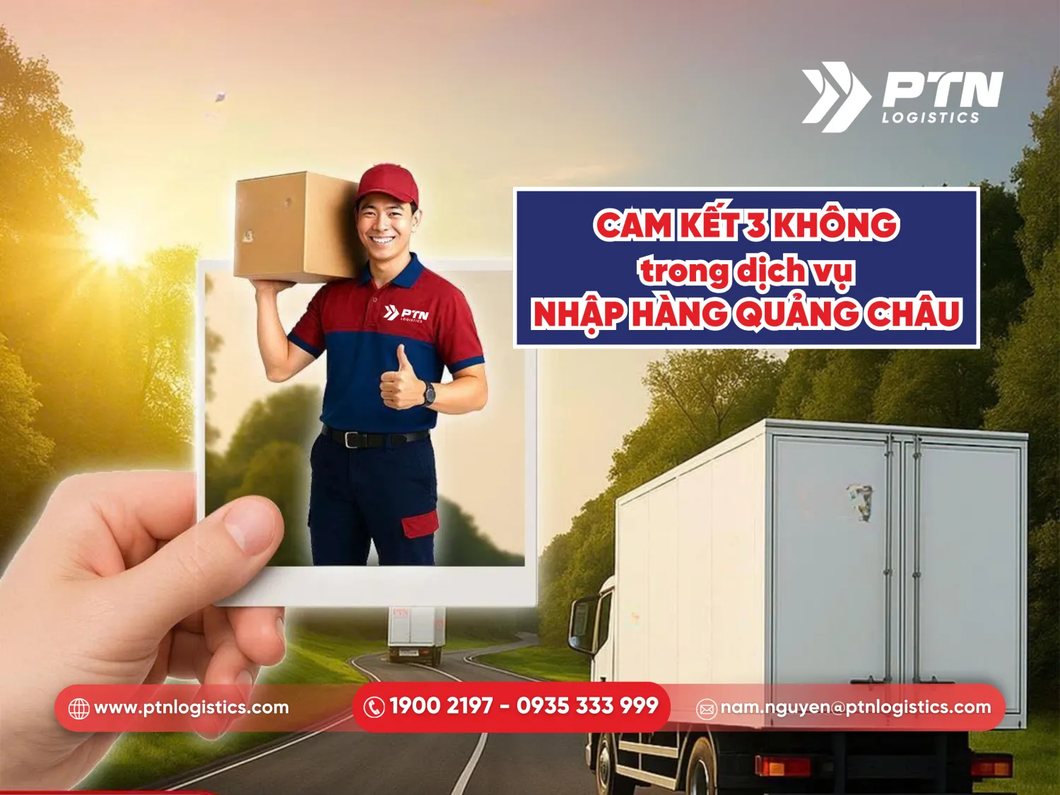 Cam kết 3 không trong dịch vụ nhập hàng Quảng Châu về Việt Nam