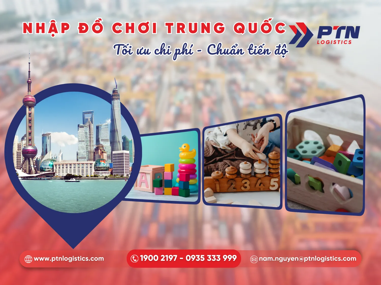 Dịch vụ nhập hàng đồ chơi Trung Quốc