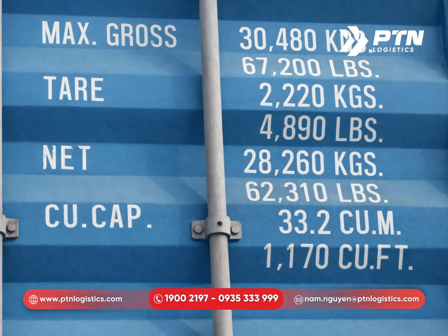 Mã các ký hiệu trên cont