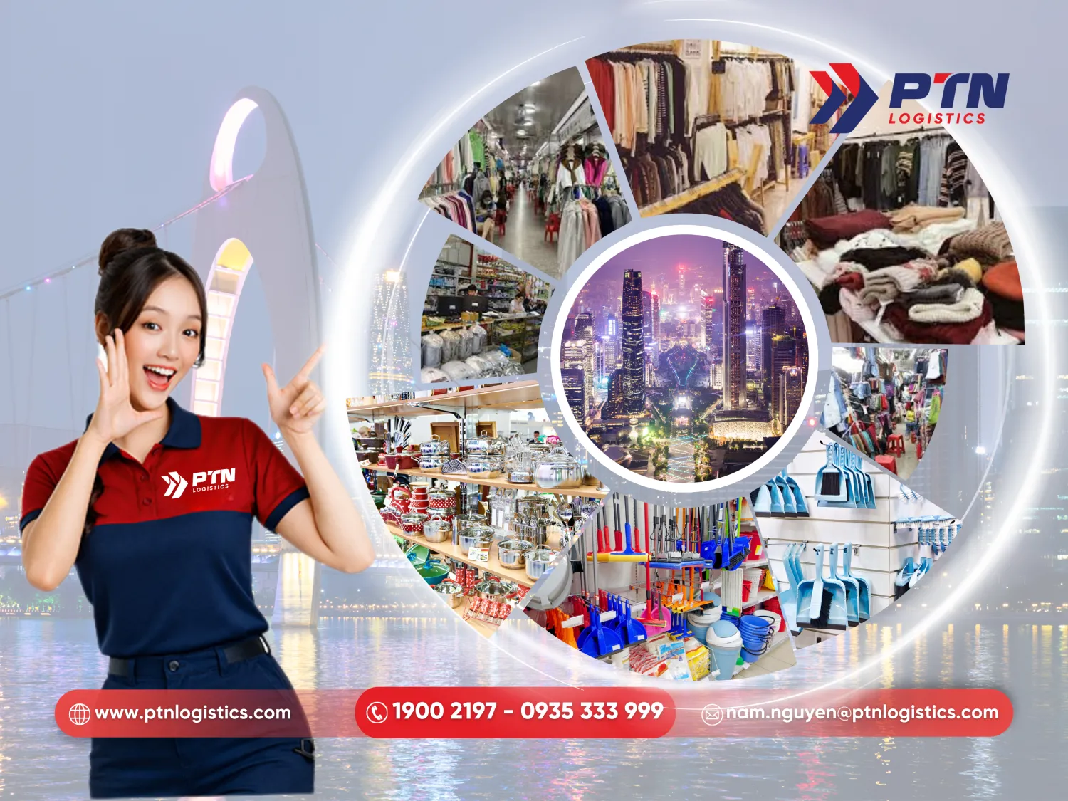 Nhu cầu nhập quần áo và đồ gia dụng Quảng Châu giá rẻ đang bùng nổ
