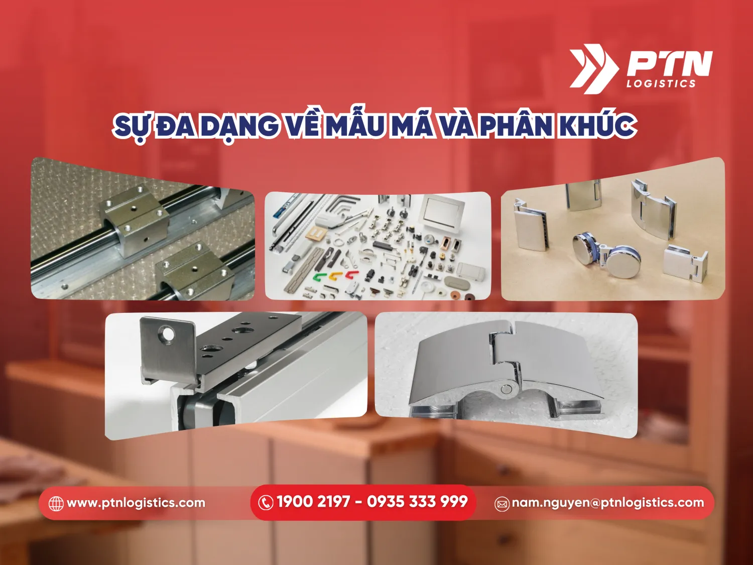 Sự đa dạng về mẫu mã và phân khúc mặt hàng