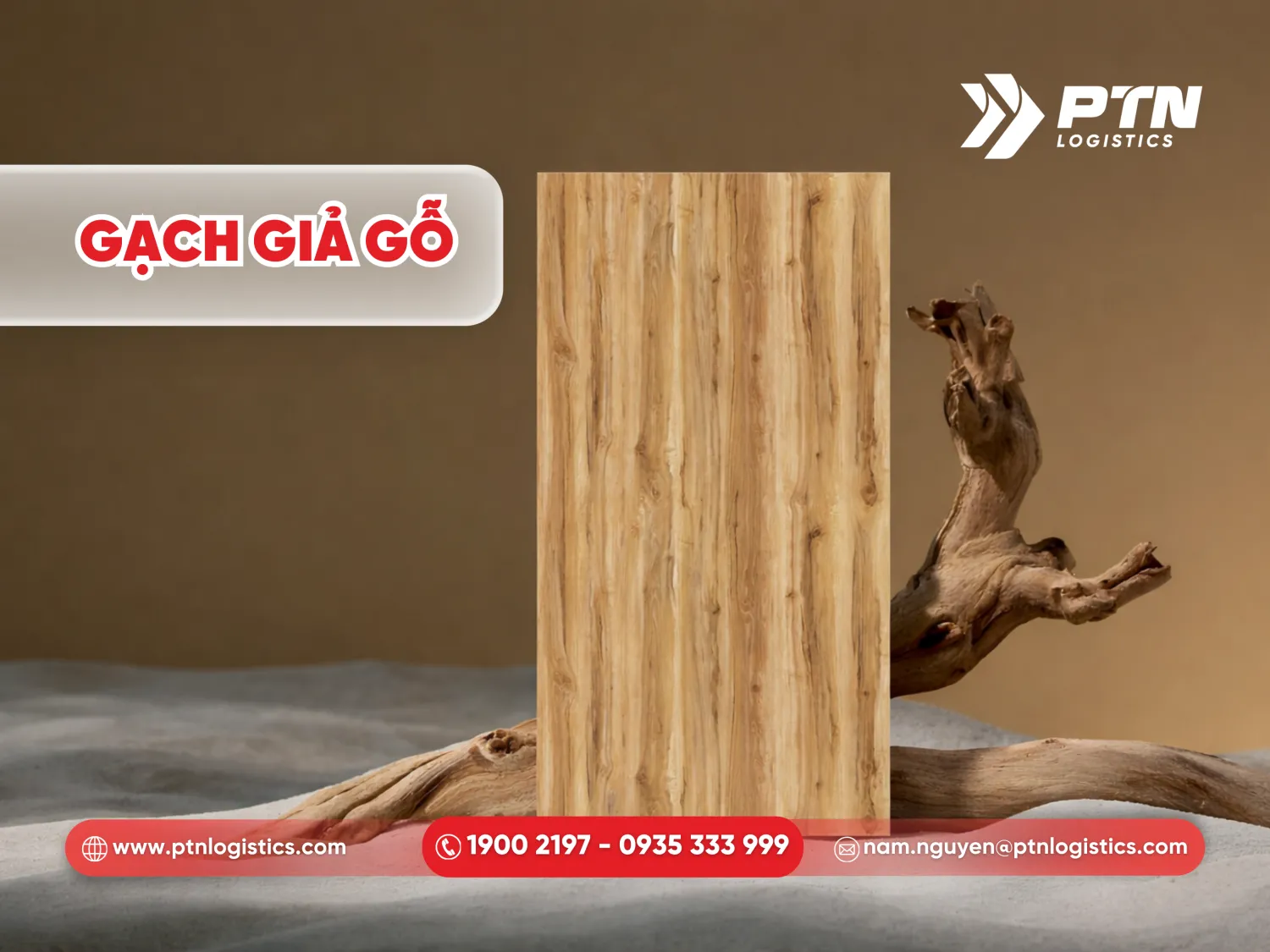 Gạch giả gỗ Trung Quốc