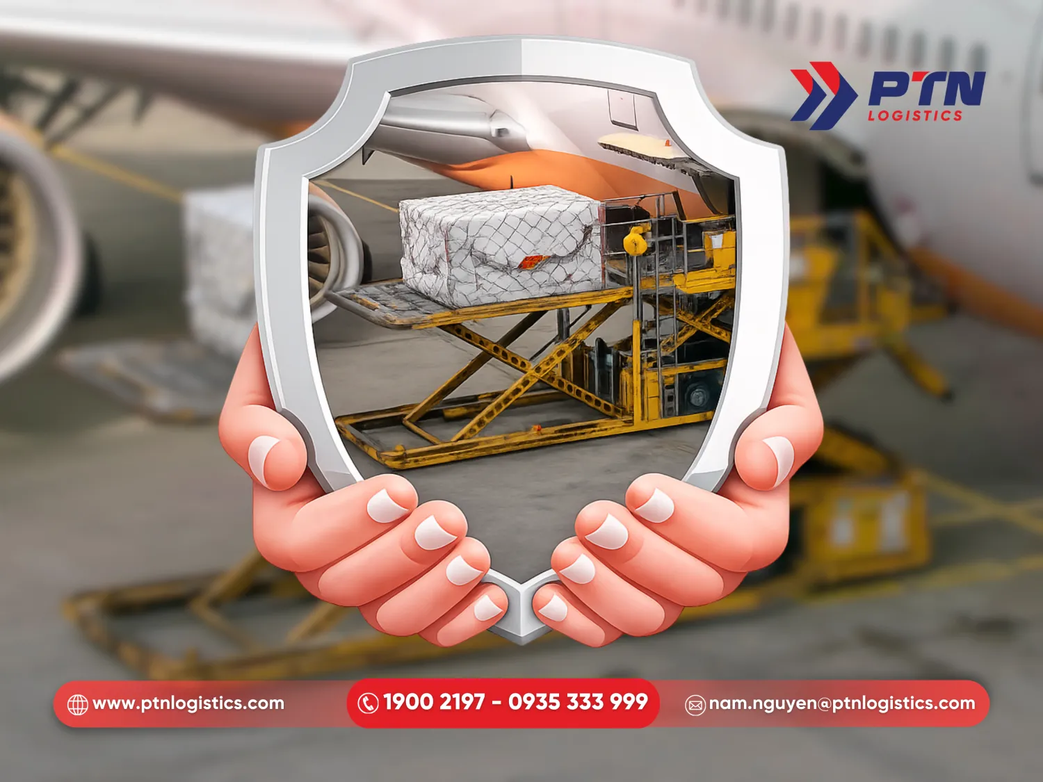 Gửi hàng mẫu bằng đường air giúp đảm bảo an toàn hàng hóa