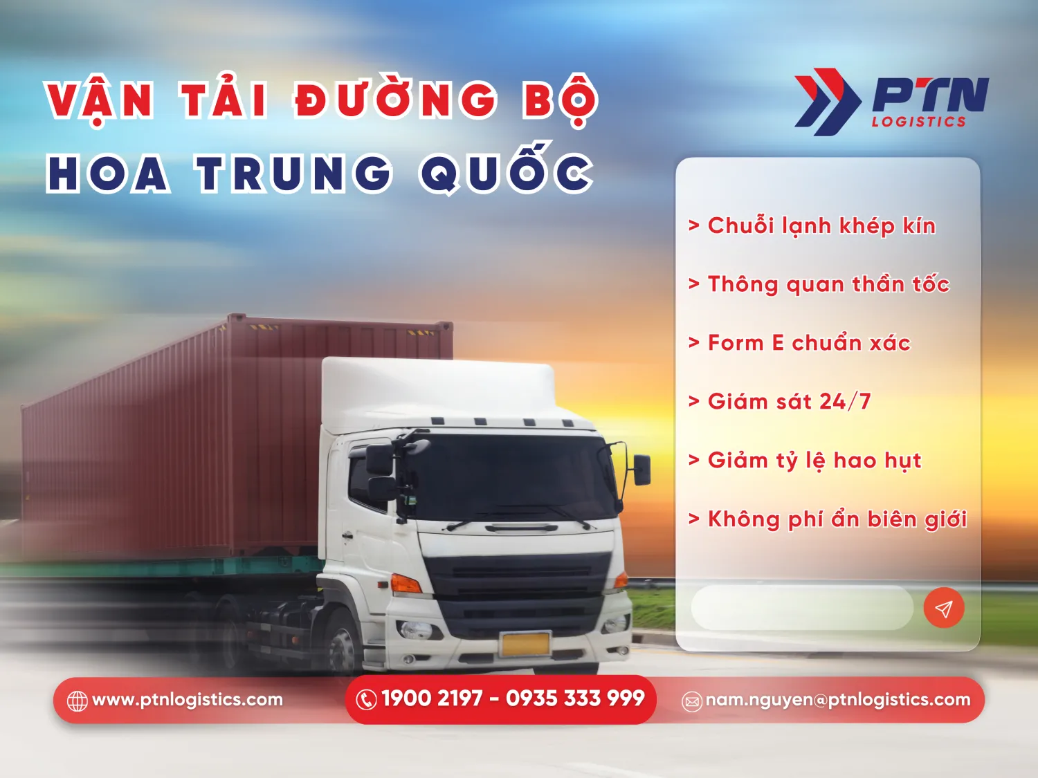 Nhập khẩu hoa Trung Quốc bằng đường bộ