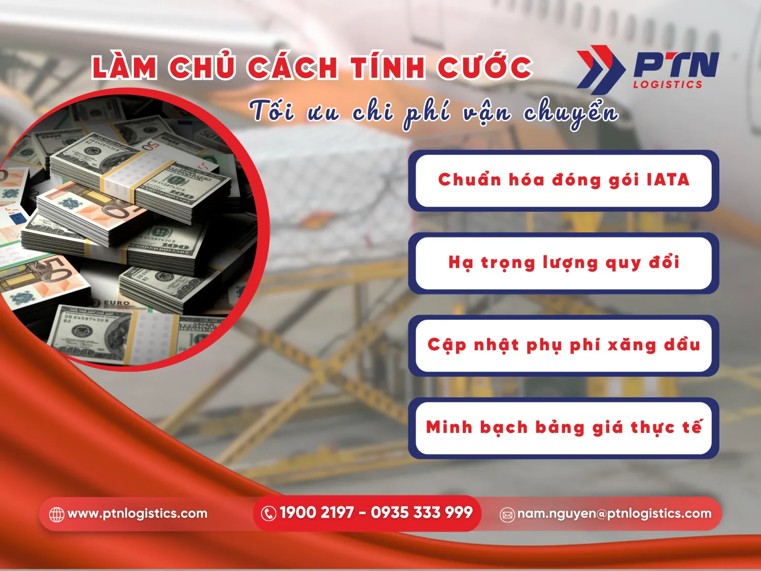 Những yêu tố cấu thành giá cước chuyển phát nhanh