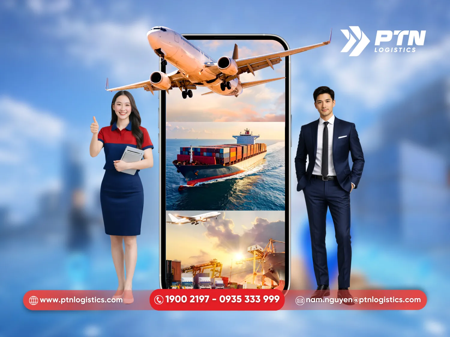 Quan hệ đối tác với hãng tàu và hãng bay