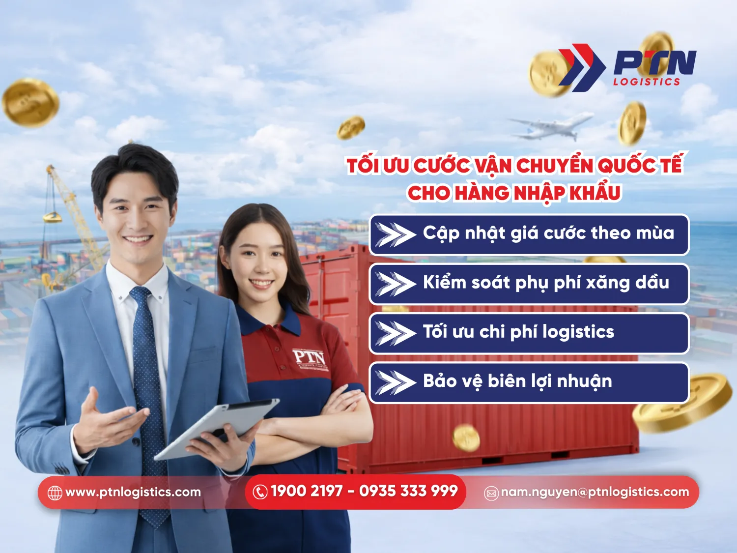 Tối ưu cước vận chuyển quốc tế cho hàng áo len nhập khẩu