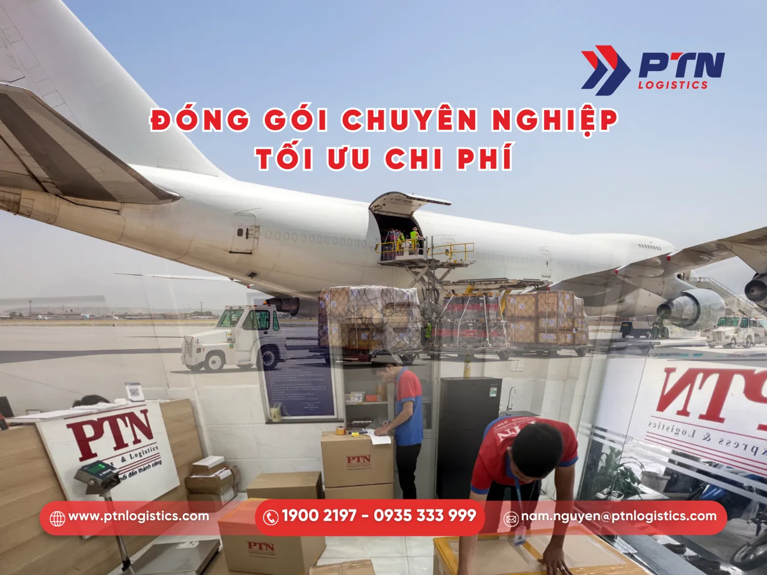 Đóng gói chuẩn để tối ưu trọng lượng
