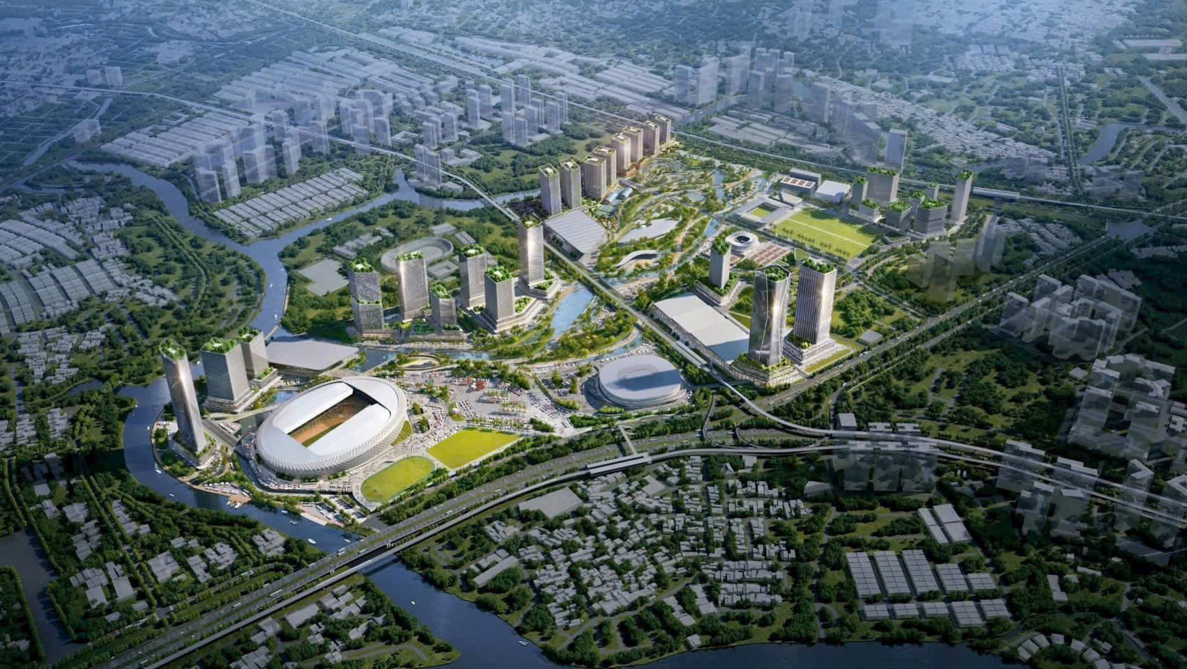 Rach Chiec Sports Complex – Infrastructure creating urban value in a new development cycle