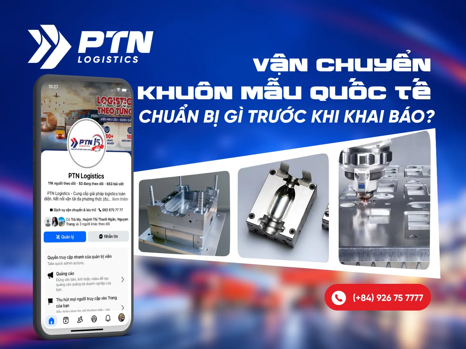 Vận chuyển khuôn mẫu quốc tế