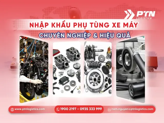 Phụ tùng xe máy nhập khẩu