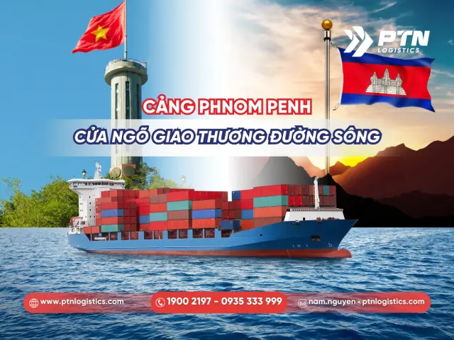 Cảng Phnom Penh - Cửa ngõ giao thương đường sông