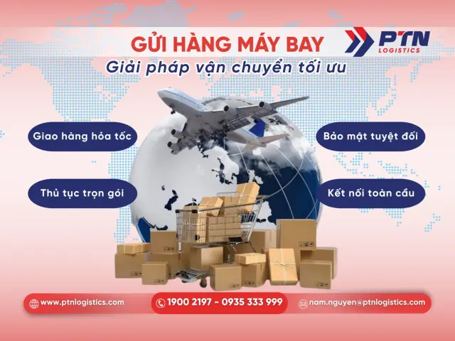 Dịch vụ gửi hàng đi máy bay