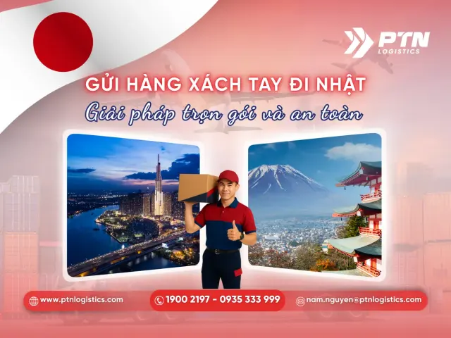 Dịch vụ gửi hàng xách tay đi Nhật
