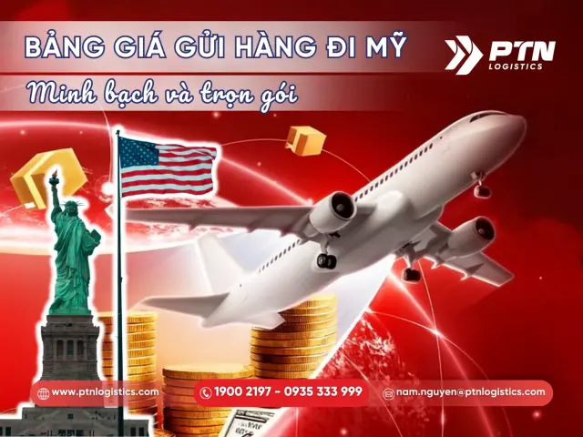 Tìm hiểu bảng giá gửi hàng đi Mỹ