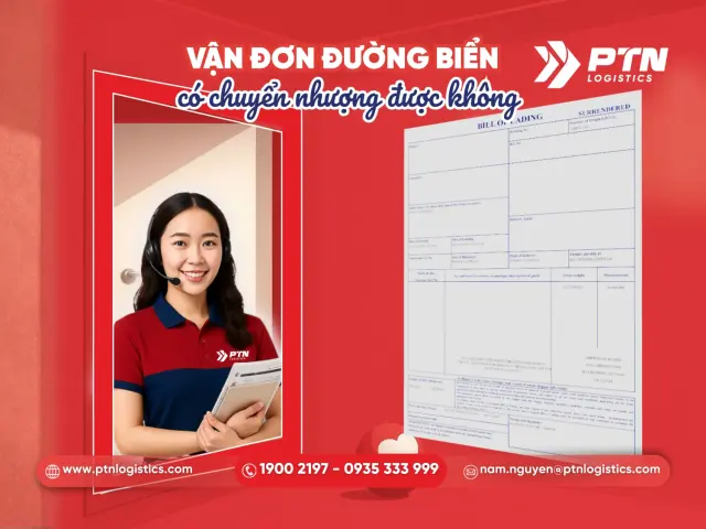 Trả lời cho câu hỏi vận đơn đường biển có chuyển nhượng được không