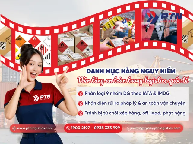 Danh mục hàng nguy hiểm chi tiết