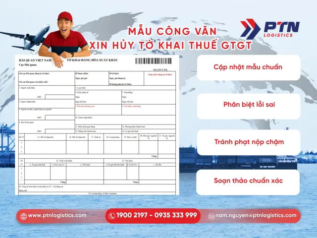 Tìm hiểu công văn xin hủy tờ khai thuế GTGT