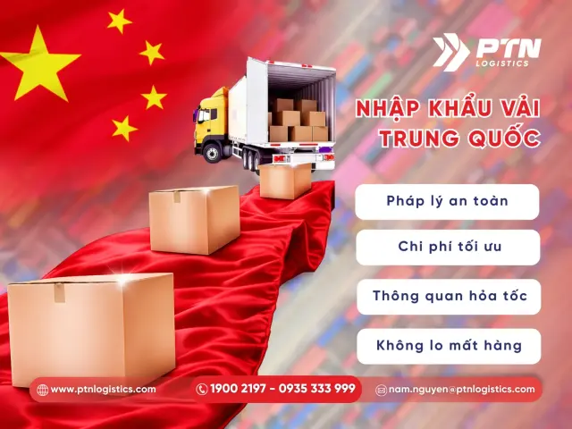 Dịch vụ nhập vải Trung Quốc